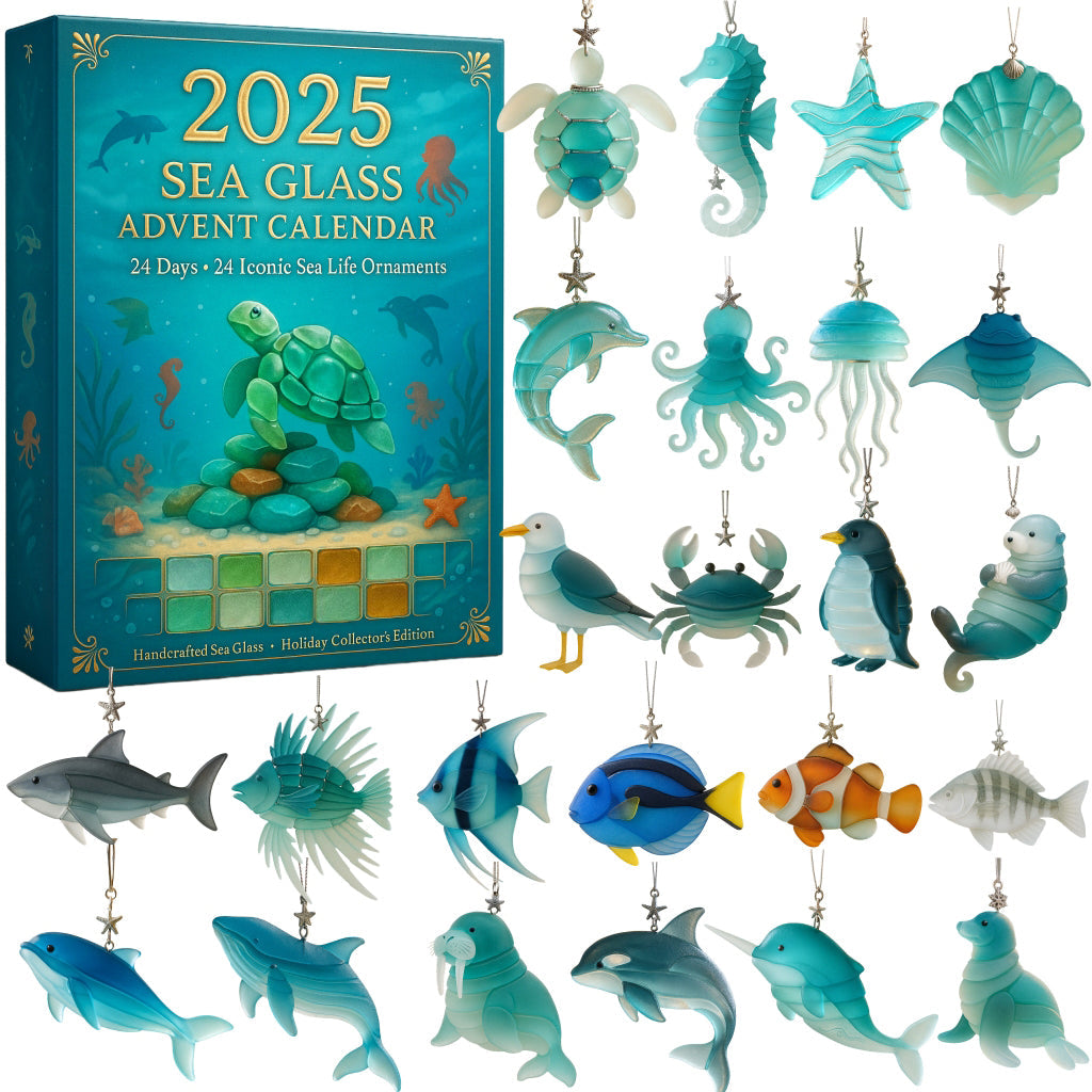 The Enchanting Sea Glass Advent Calendar 2025
