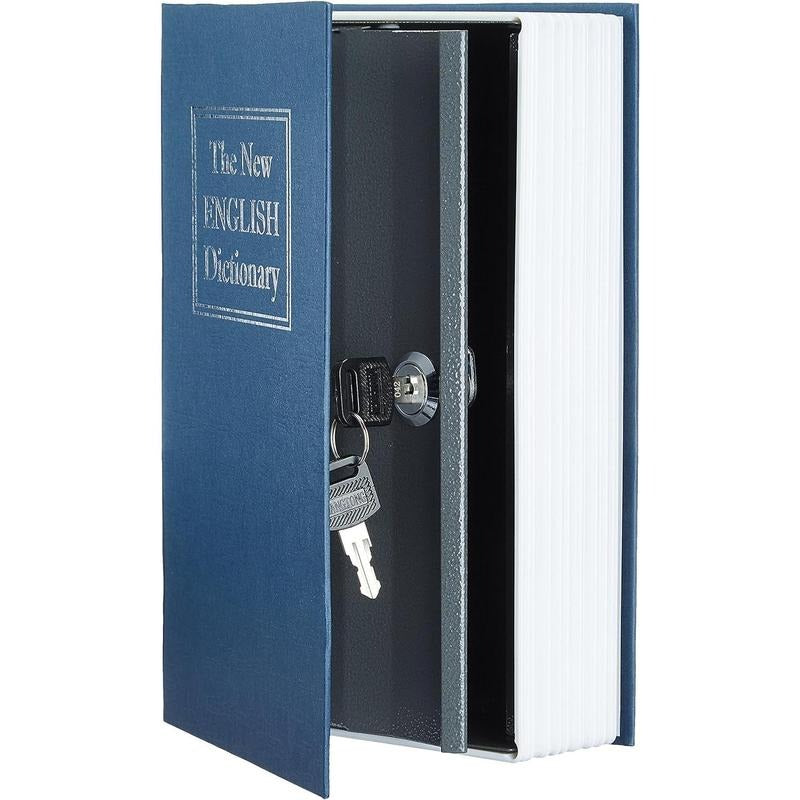 Discreet Book Safe with Key Lock