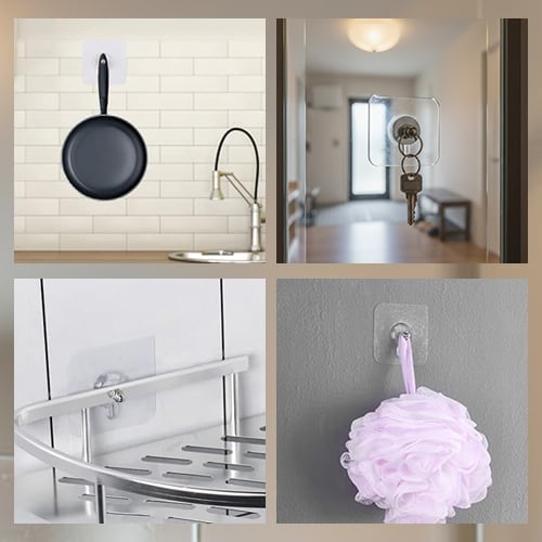 3M Traceless Self-Adhesive Screw Hook Stickers