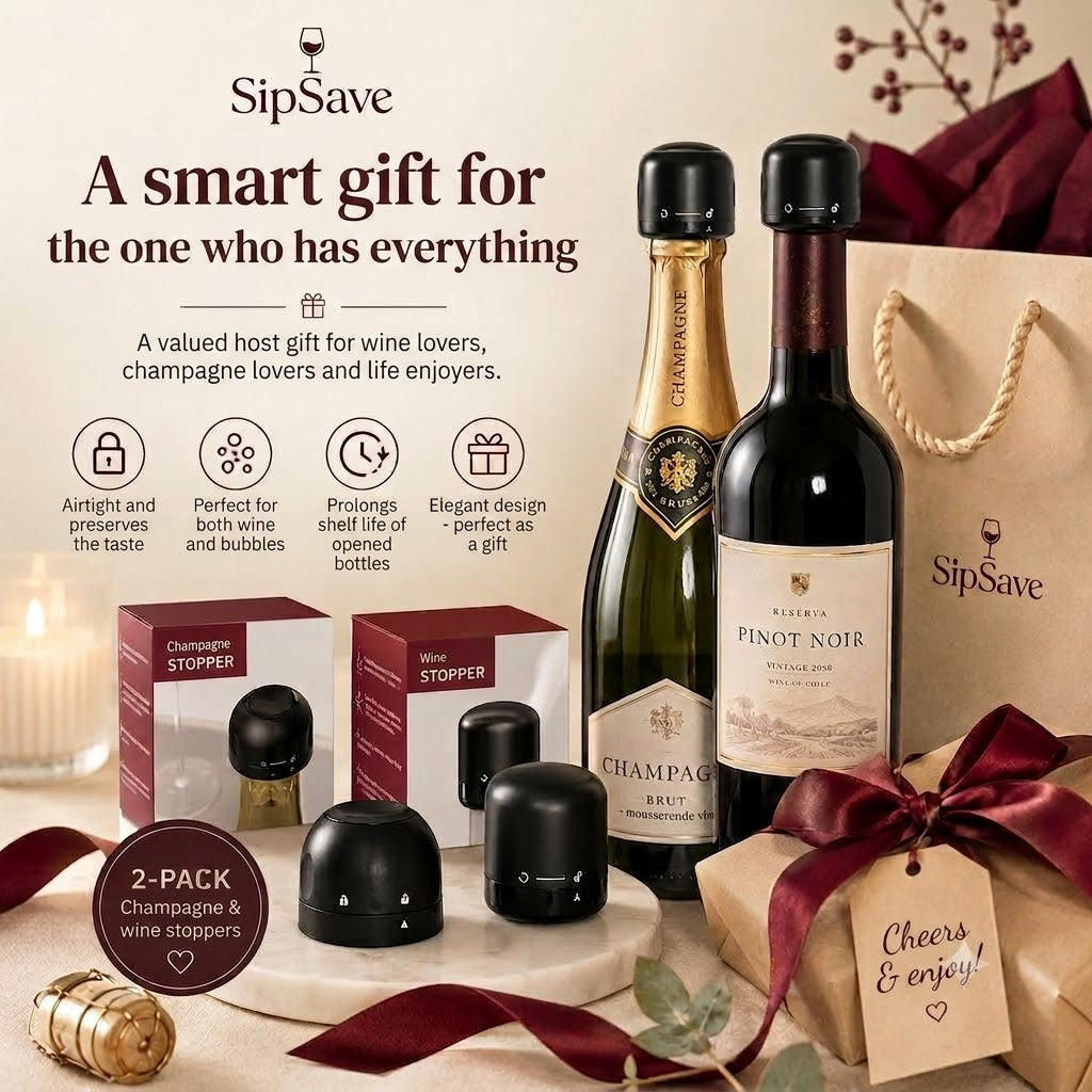 SipSave – Wine and Champagne Stoppers