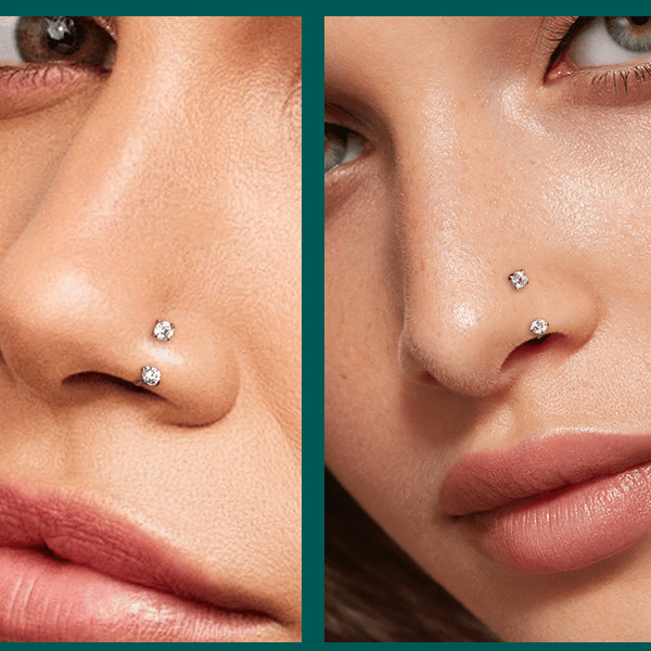 Horseshoe Nose Ring – Internally Threaded, Comfortable to Wear