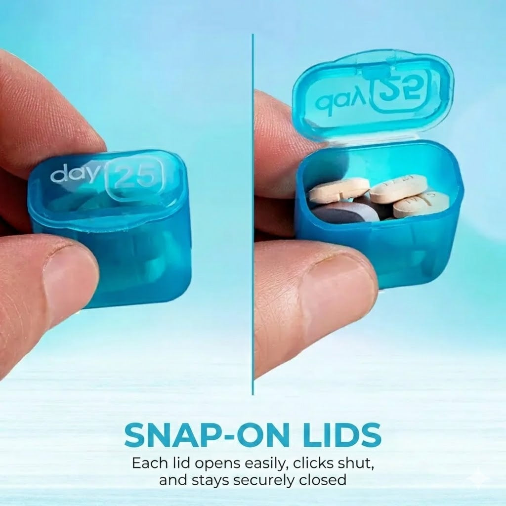 Monthly Pill Box 31 Days