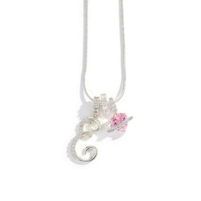Elegant necklace with a heart pendant