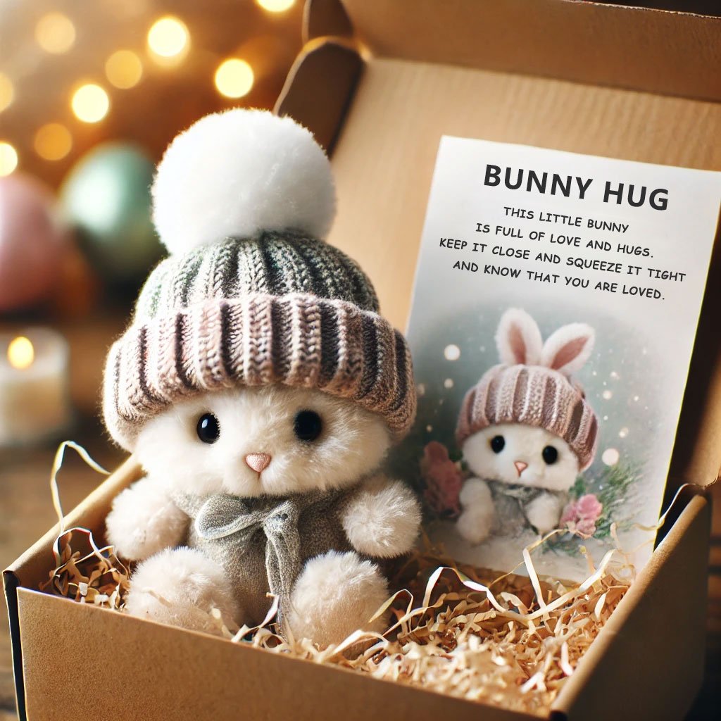 Handmade Mini Bunny Plushies - Cute Easter Gift & Decoration