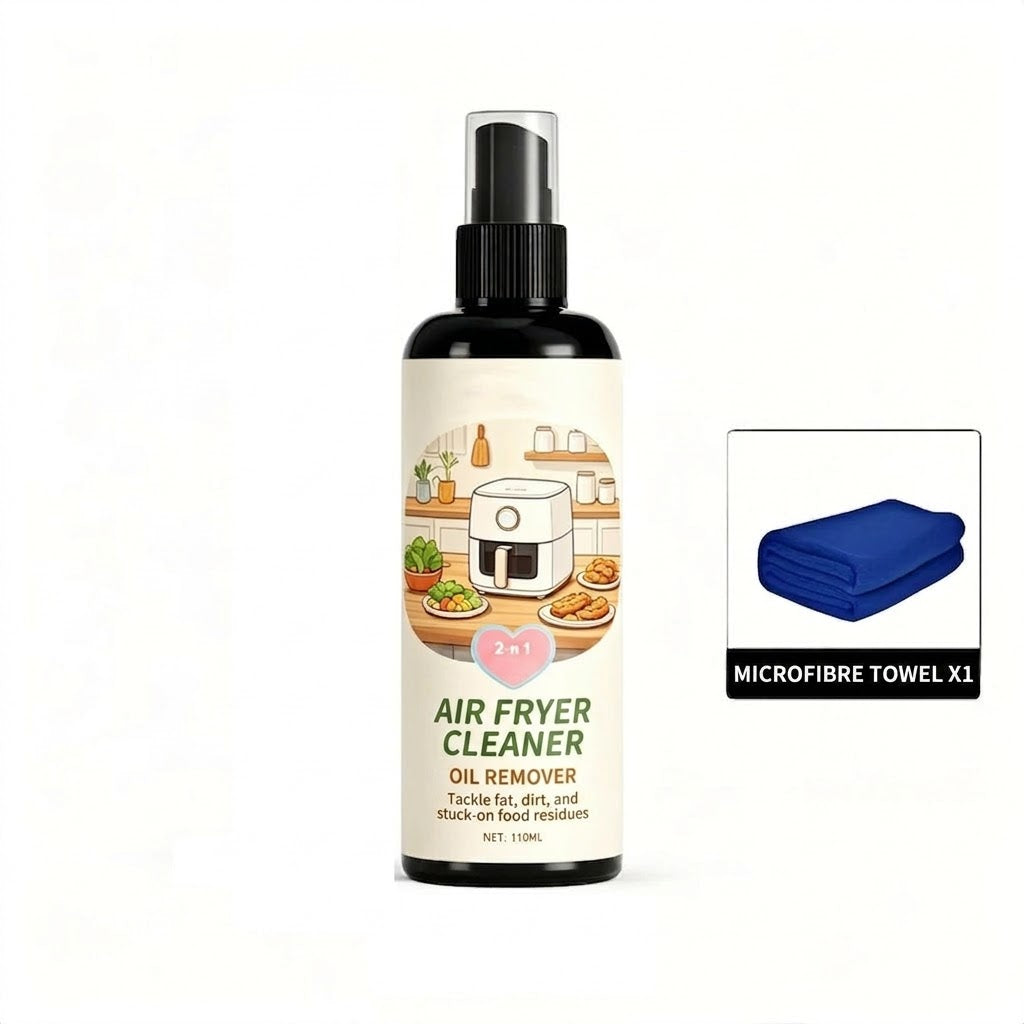 2-in-1 Air Fryer Cleaner & Degreaser Spray