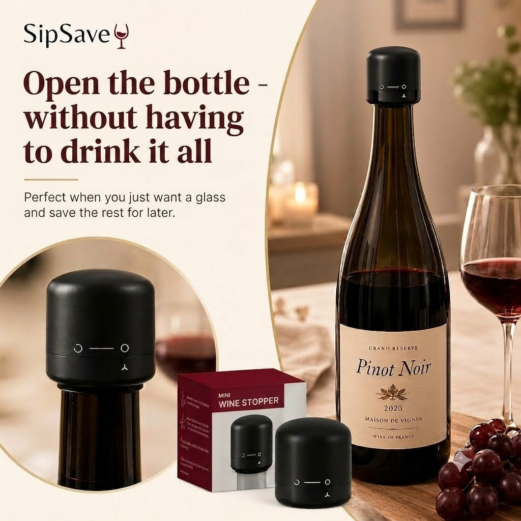 SipSave – Wine and Champagne Stoppers