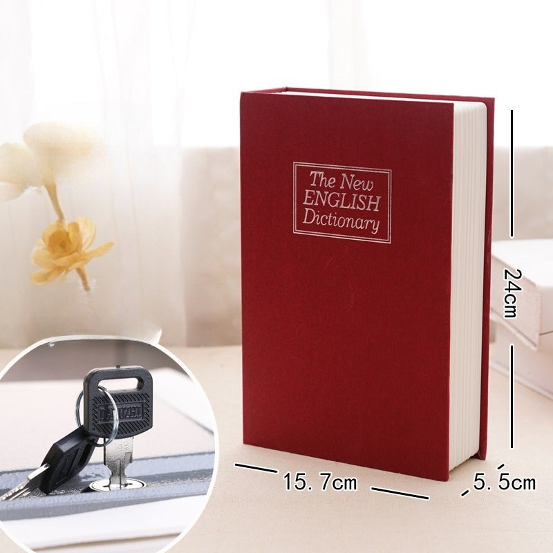 Discreet Book Safe with Key Lock
