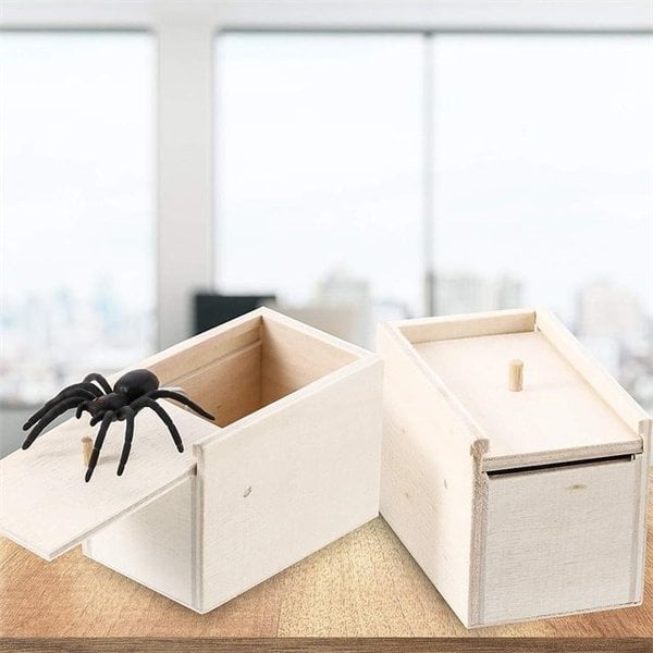 Funny Spider Prank Box