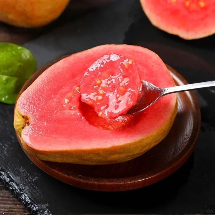 Organic Pink Guava Seeds - 60 Pieces
