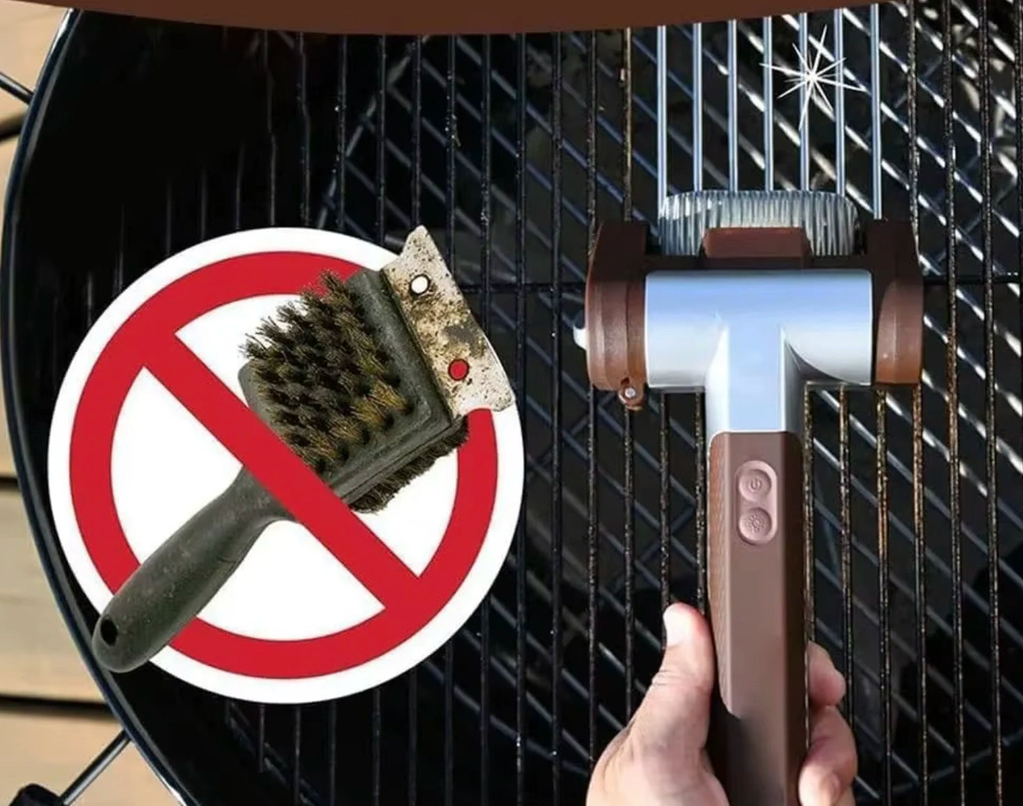 Brushless Electric BBQ Cleaner
