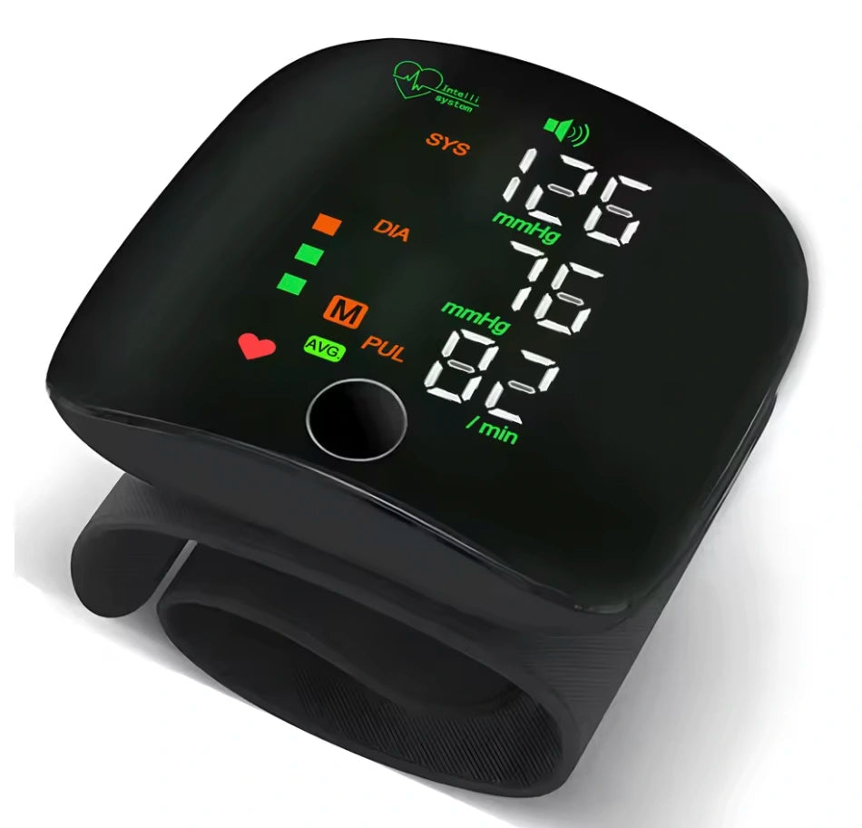 Compact Upper Arm Blood Pressure Monitor – Pocket-sized & Wireless