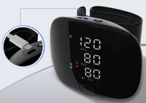 Compact Upper Arm Blood Pressure Monitor – Pocket-sized & Wireless