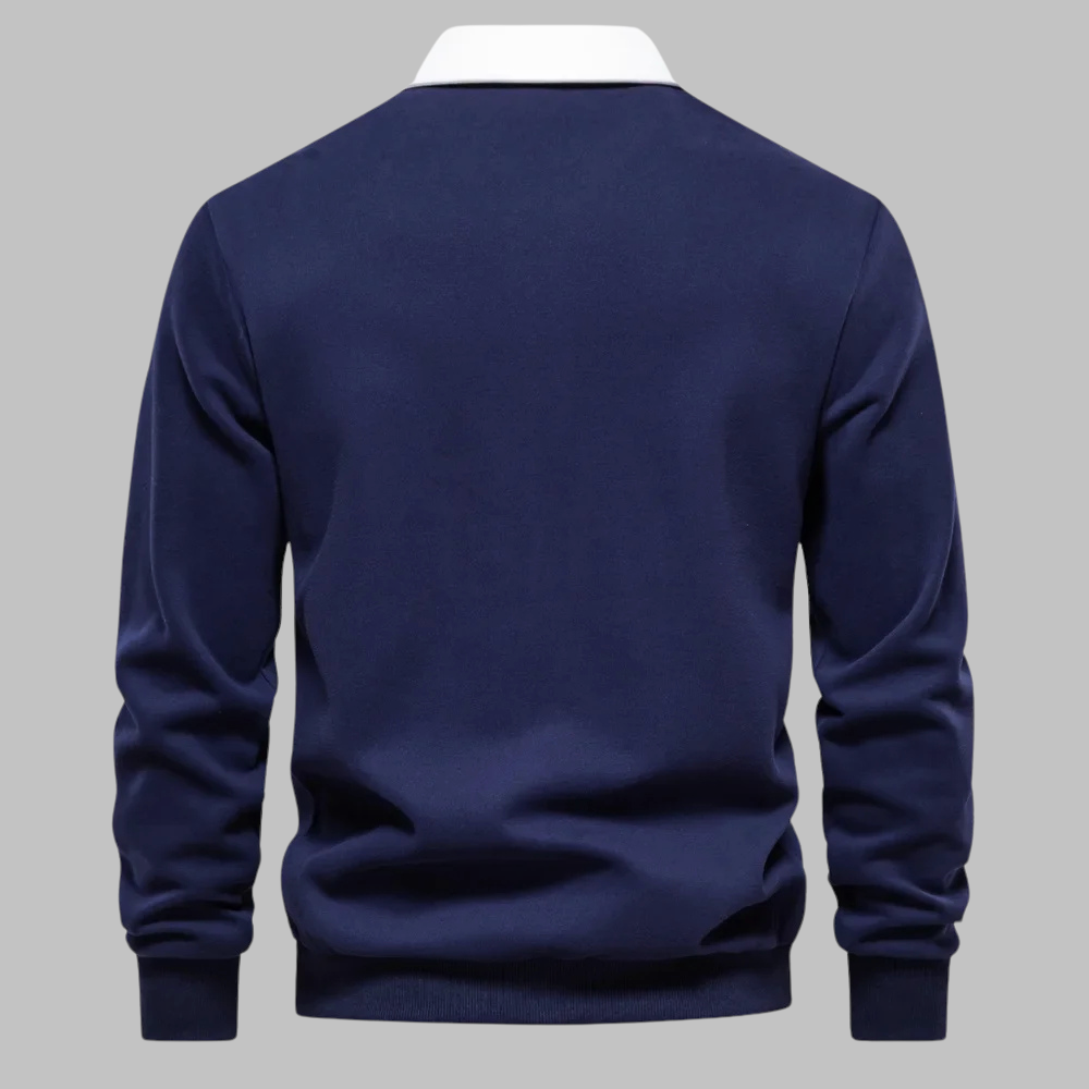 Comfort Fit Polo Sweater