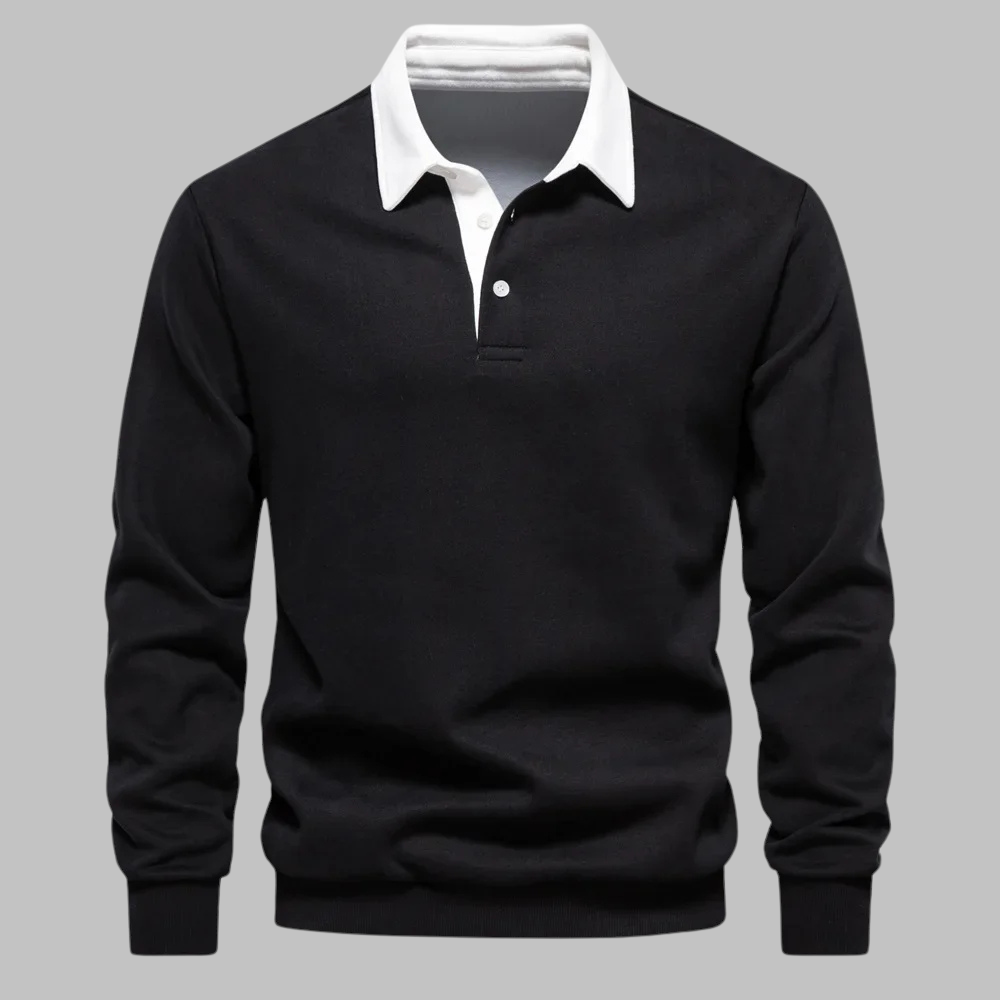 Comfort Fit Polo Sweater