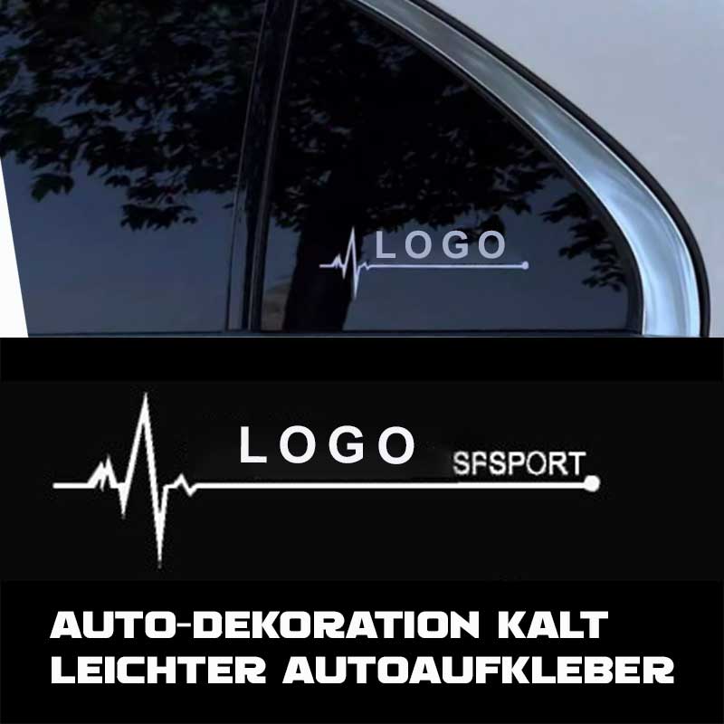 Reflektierende Autoaufkleber