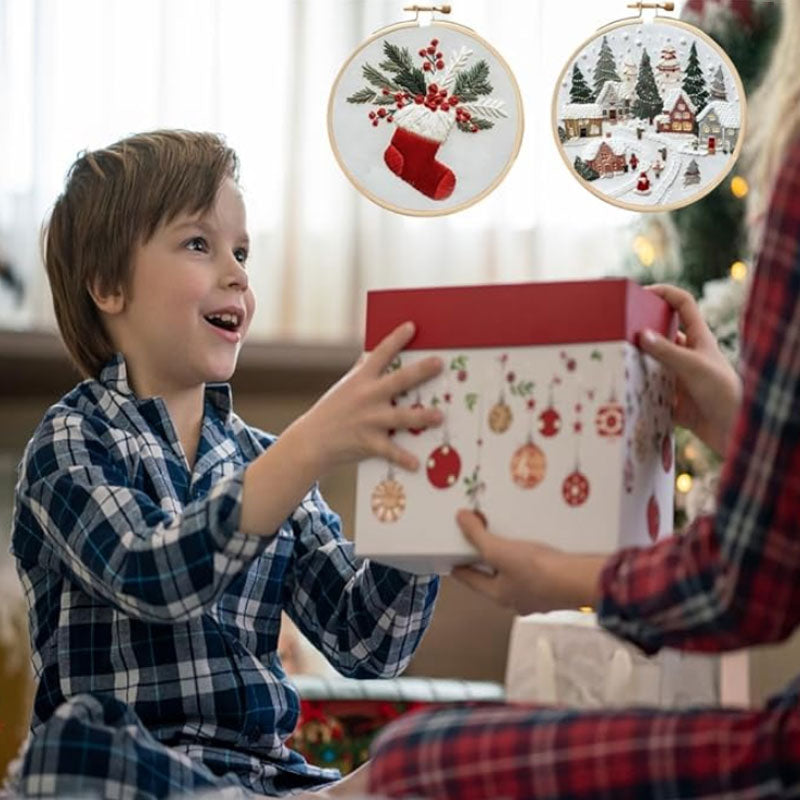 Weihnachts-Stickset