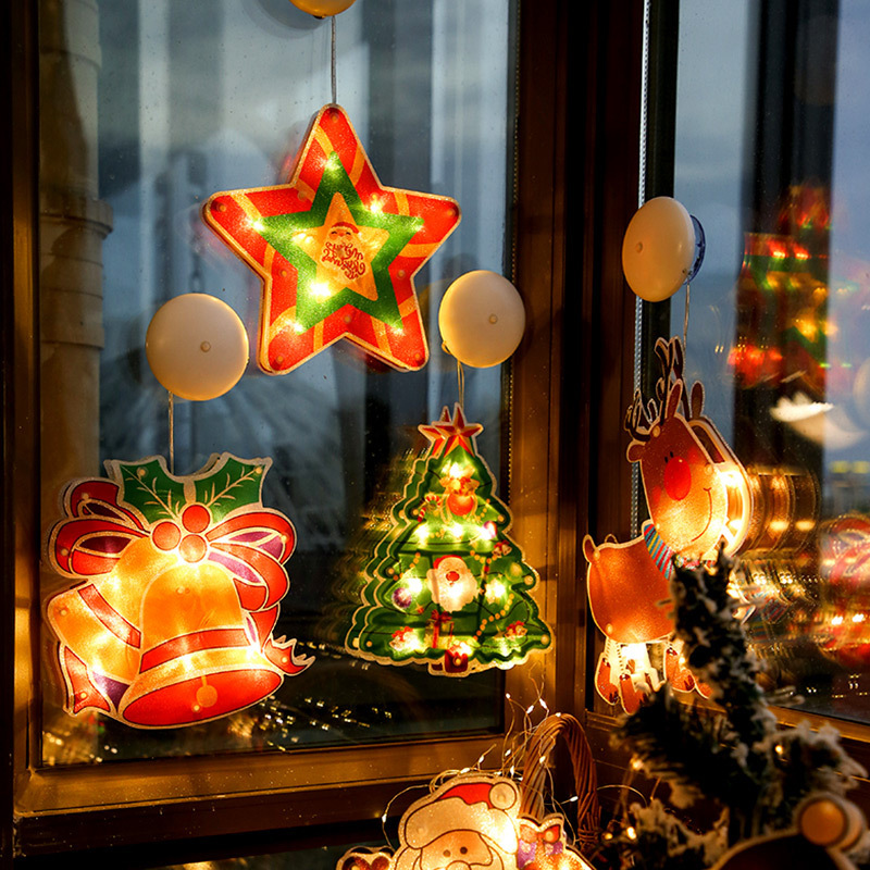 Weihnachtsfenster-Hängelichter