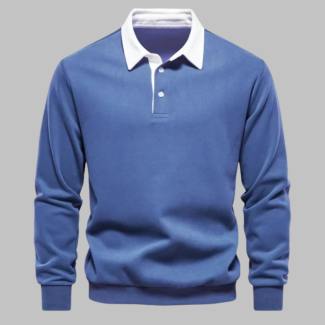 Comfort Fit Polo Sweater