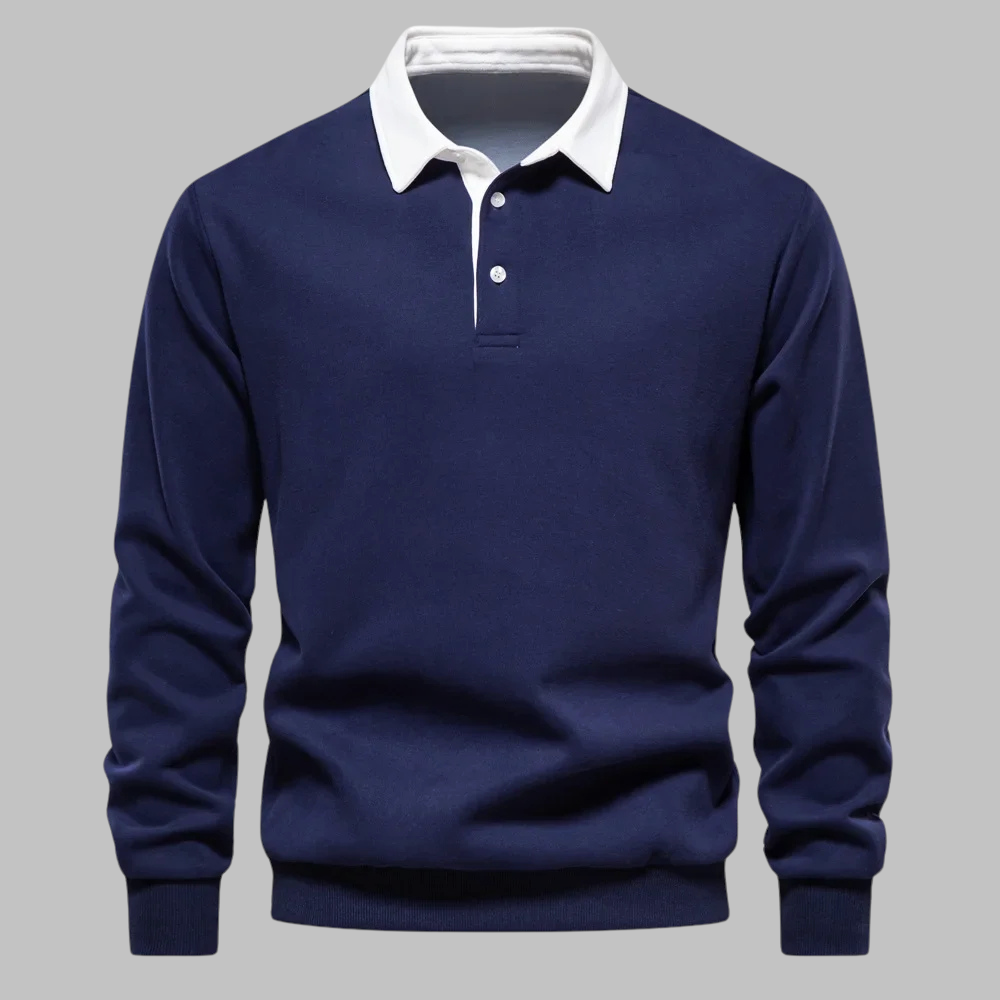 Comfort Fit Polo Sweater