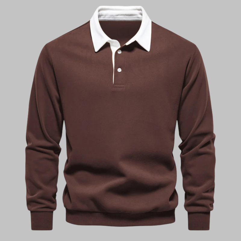 Comfort Fit Polo Sweater