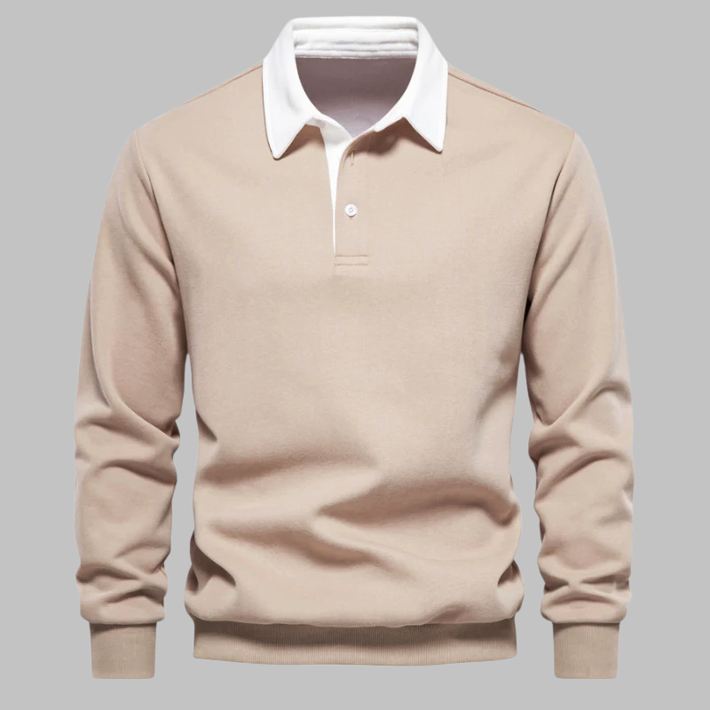 Comfort Fit Polo Sweater