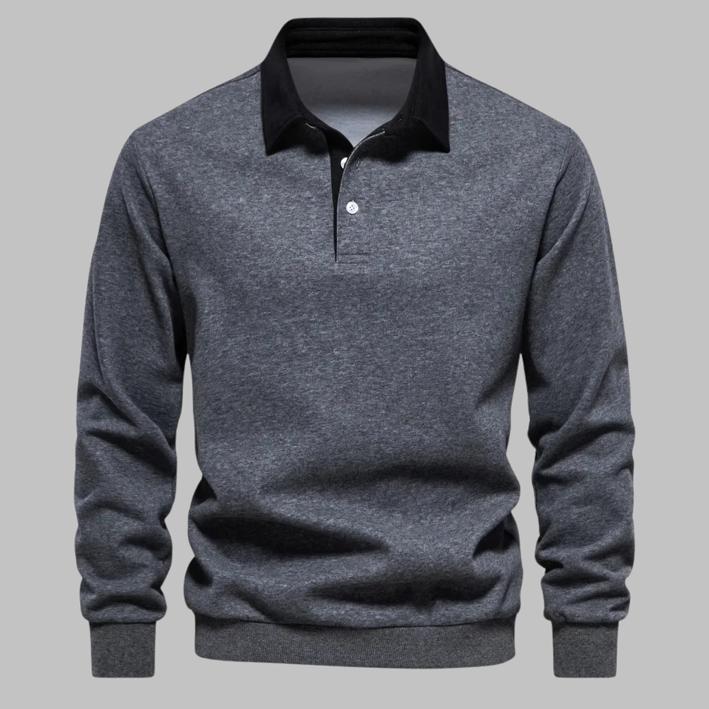 Comfort Fit Polo Sweater