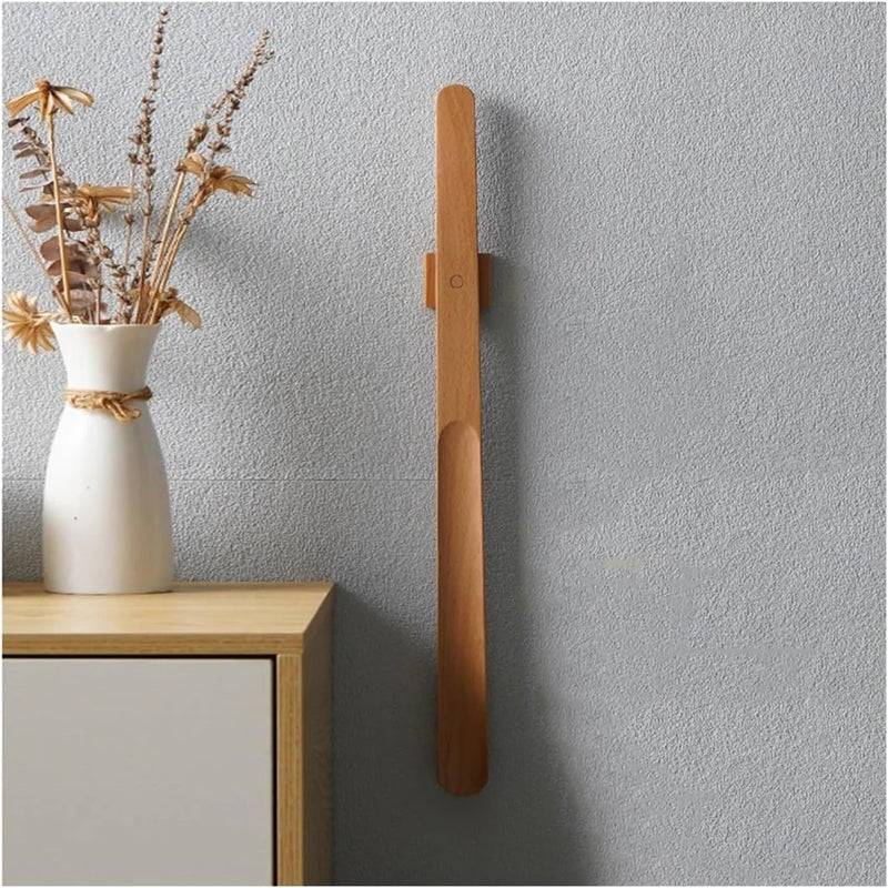 Long Magnetic Shoehorn with Wall Mount