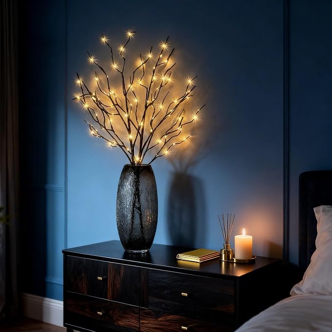 LumiBranch – Battery-Operated LED Branch