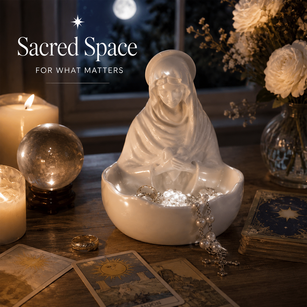 🔥📢📢 50% OFF RIGHT NOW! 🎁🙏 The Madonna Bowl – Protect Your Treasures and Find Your Inner Peace
