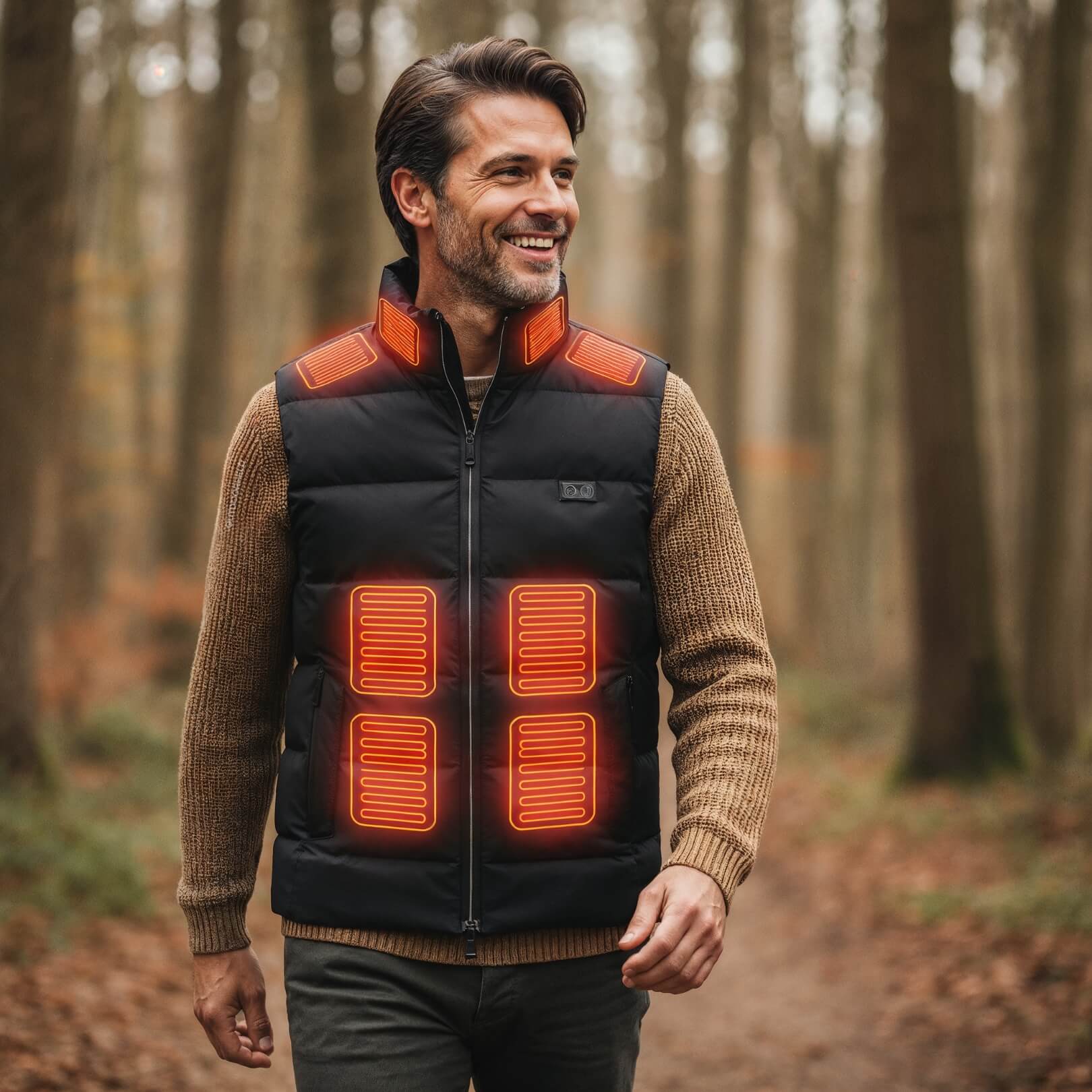 Rechargeable Heated Vest (with USB)