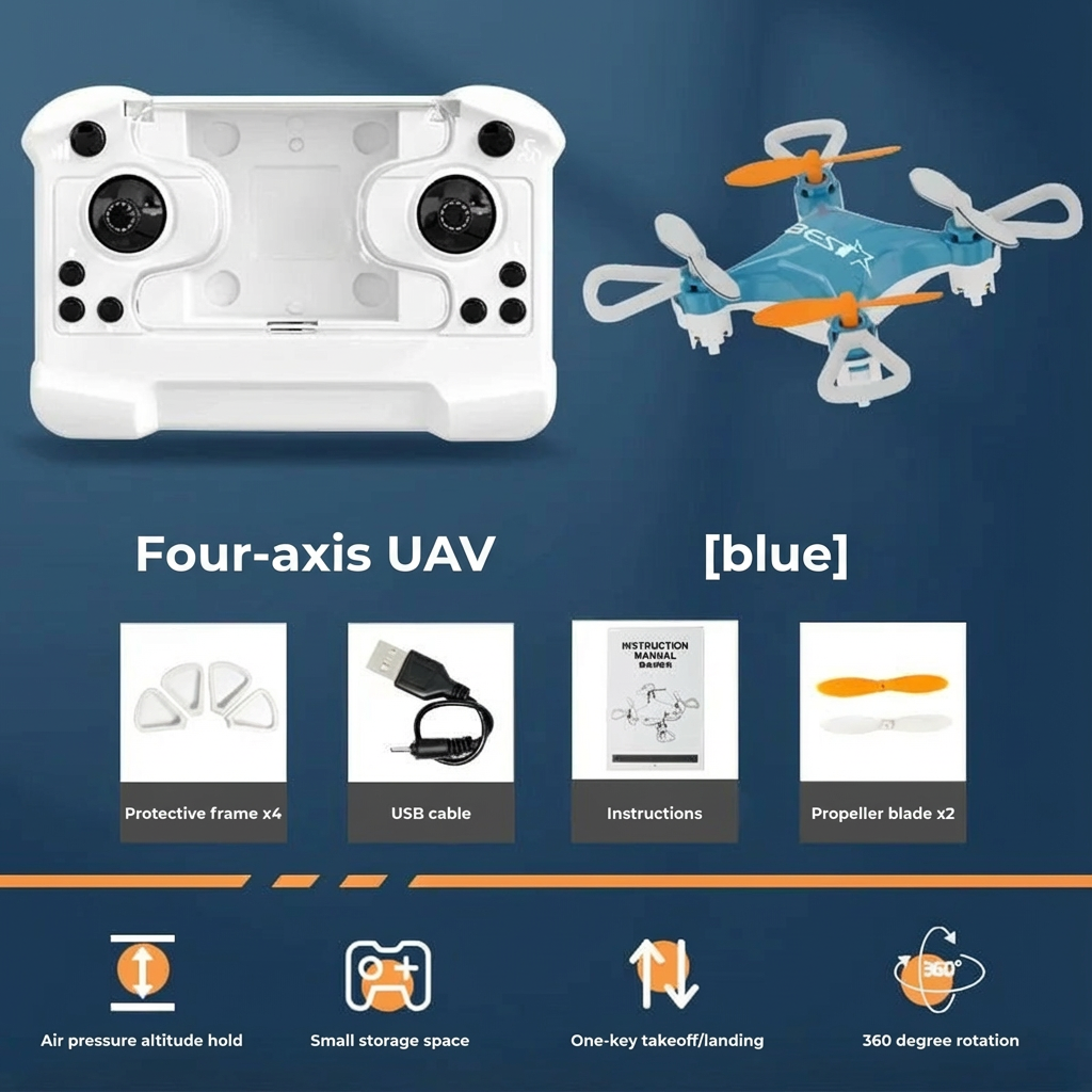 Mini Drone Starter Set – Easy to Learn Flying
