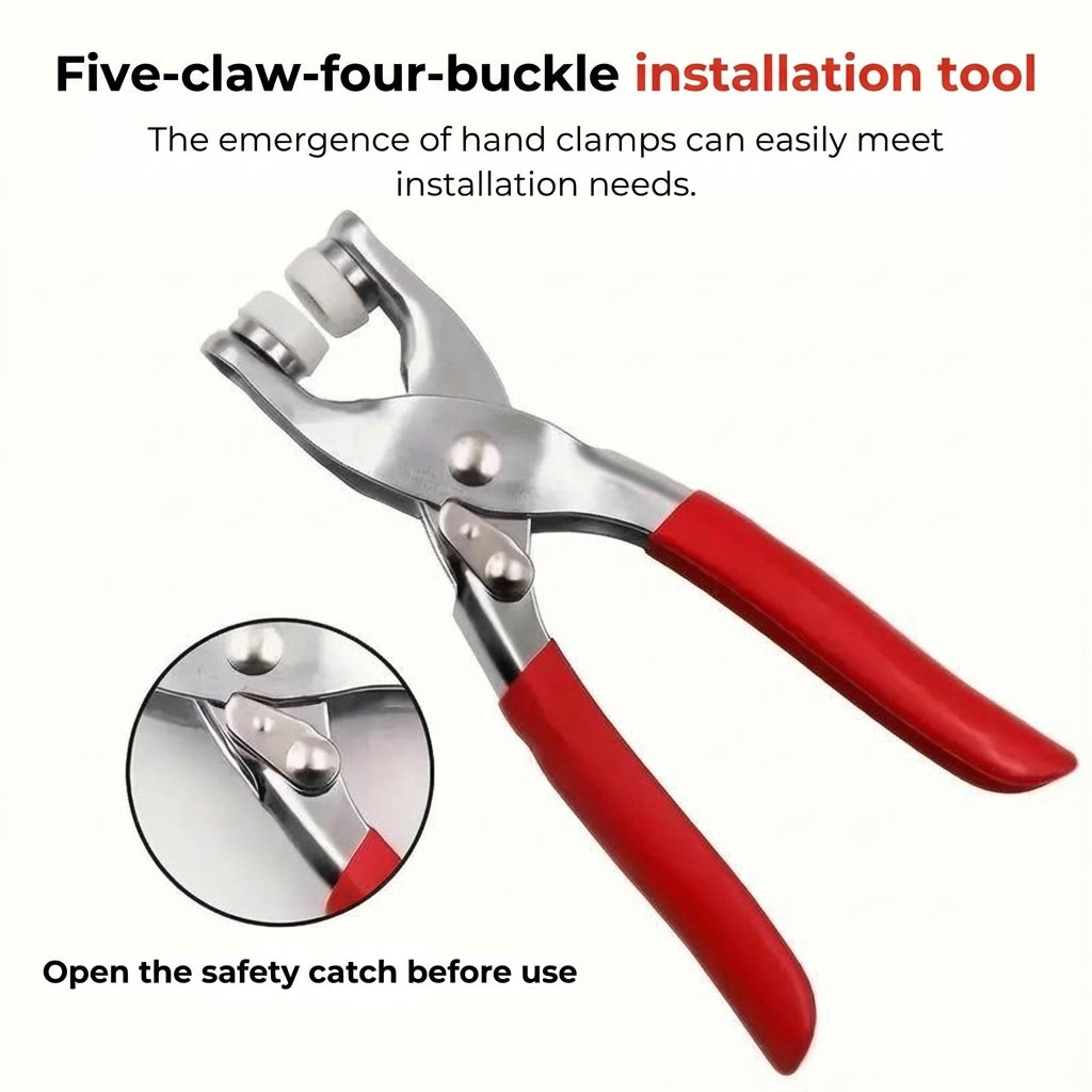 SnapForge Snap Fastener Pliers Set (Includes Snap Buttons)