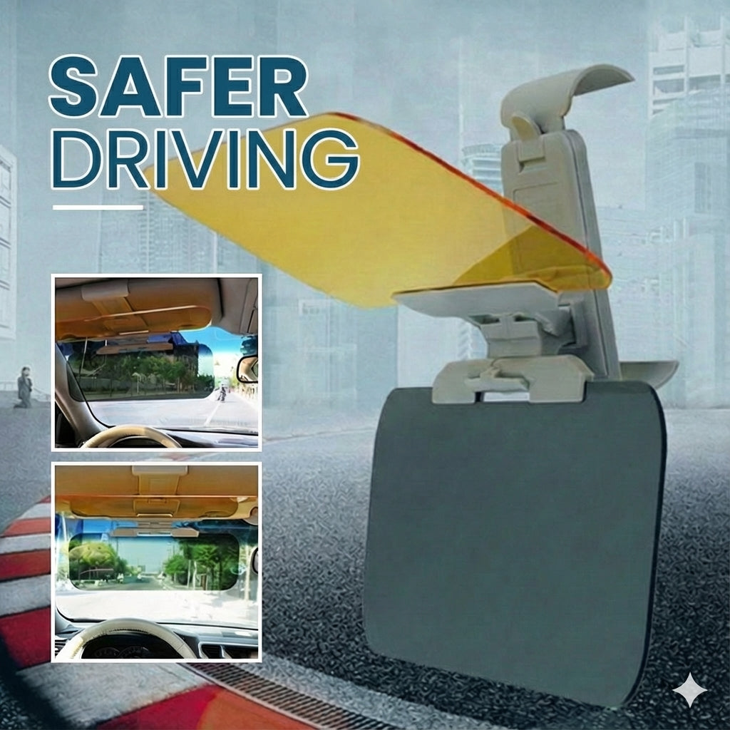 2-in-1 Car Sun Visor Extender - Day & Night Visor