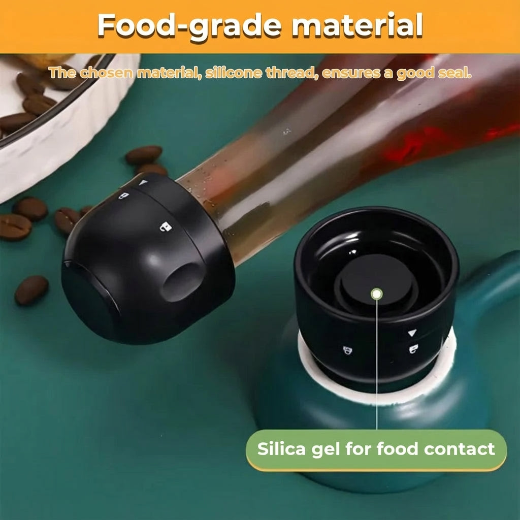 Vacuum Wine Stopper with Pump - Keeps Wine Fresh Longer