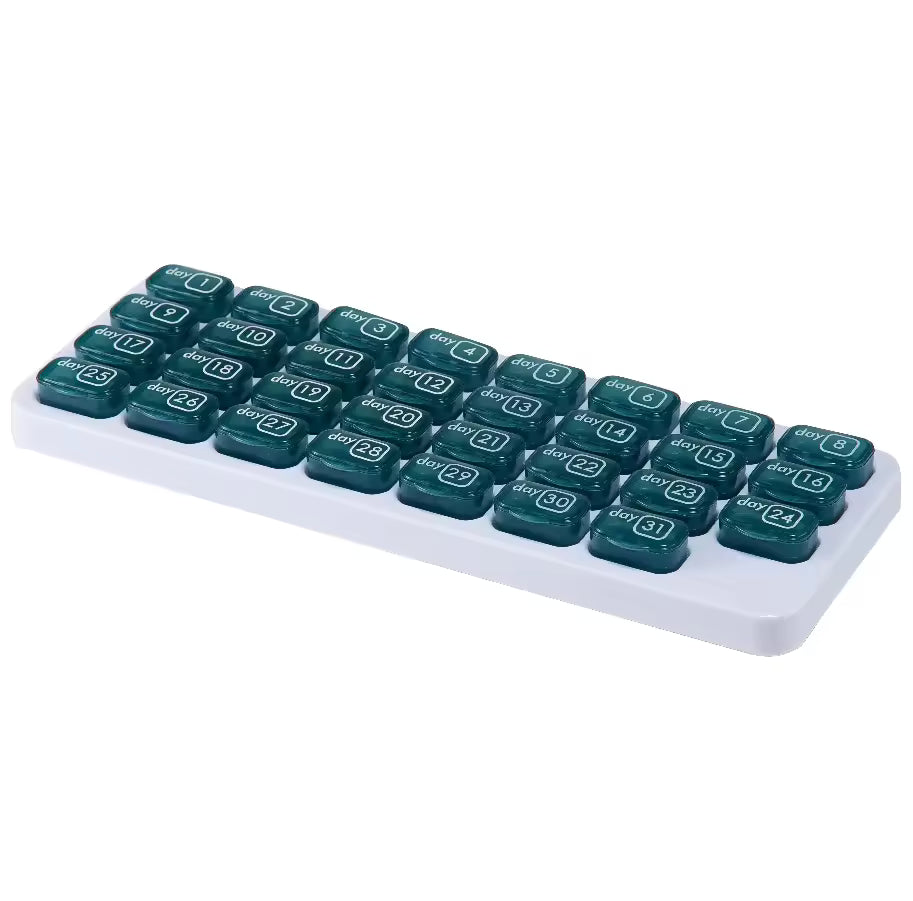 Monthly Pill Box 31 Days