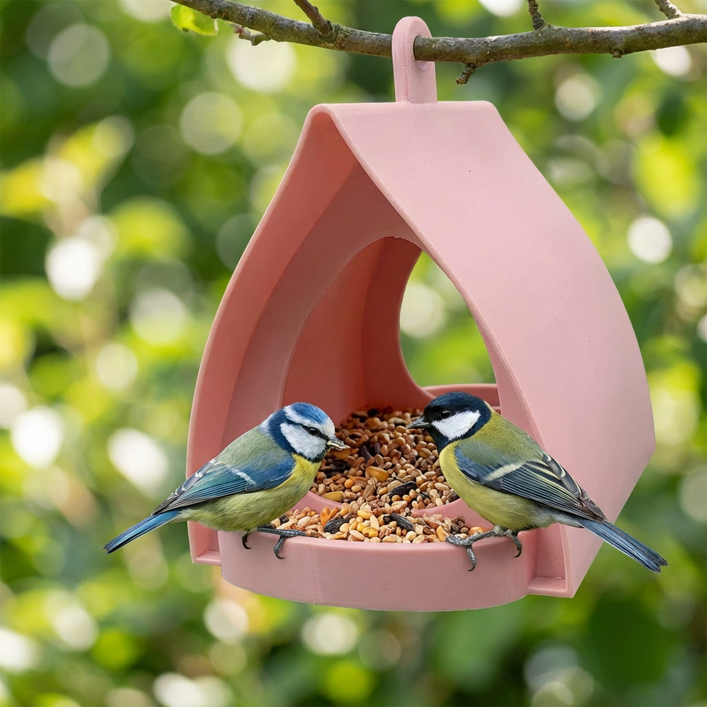 Hanging Bird Feeder – Large Capacity, Ideal for Garden and Balcony