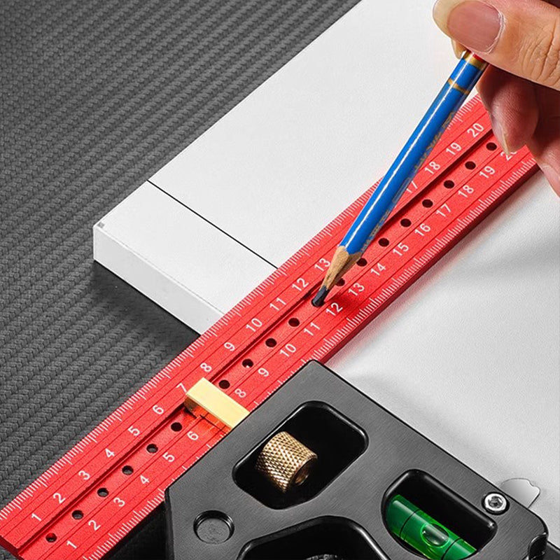Precision Combination Square with Level
