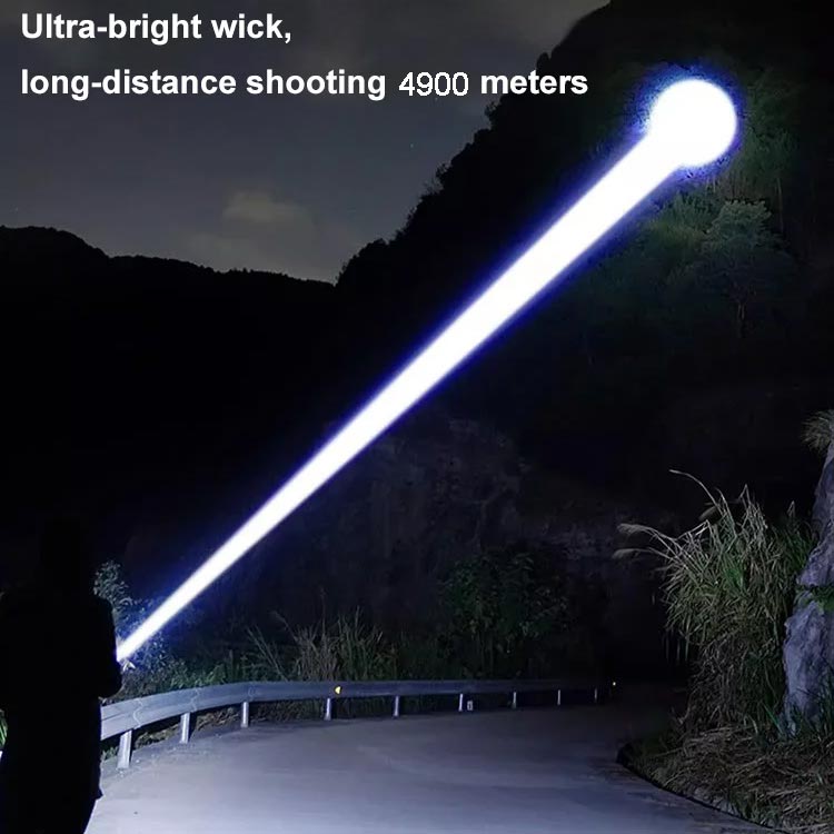 Powerful Flashlight with Zoom Function
