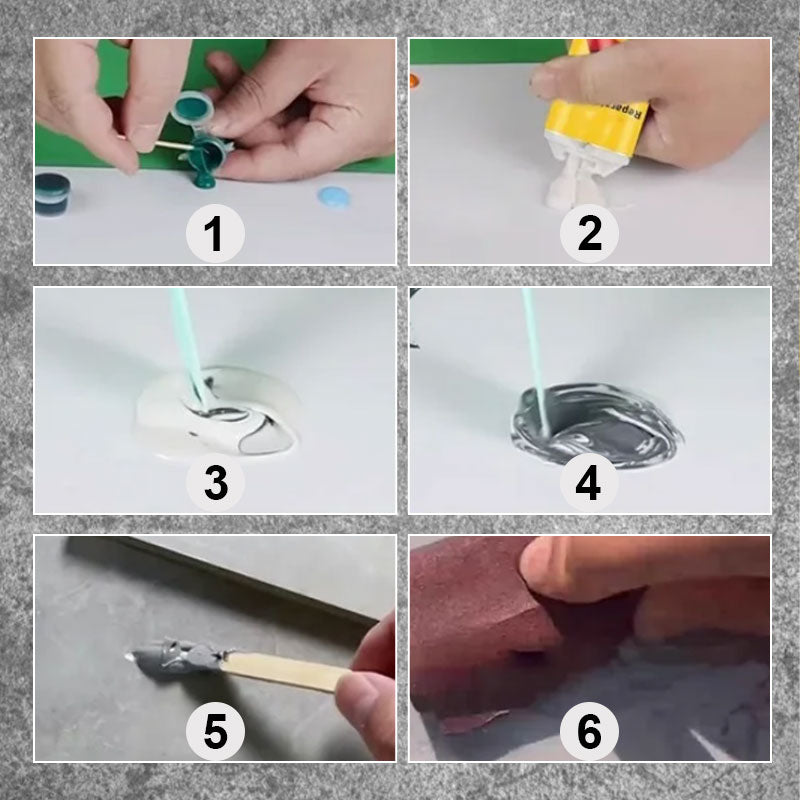 Tile Repair Kit – Restore Cracks & Chips Like New – Waterproof & Colorfast – For Ceramic, Stone & Porcelain
