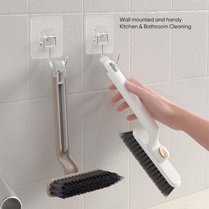 3-in-1 Grout Brush – Rotating Cleaning Brush