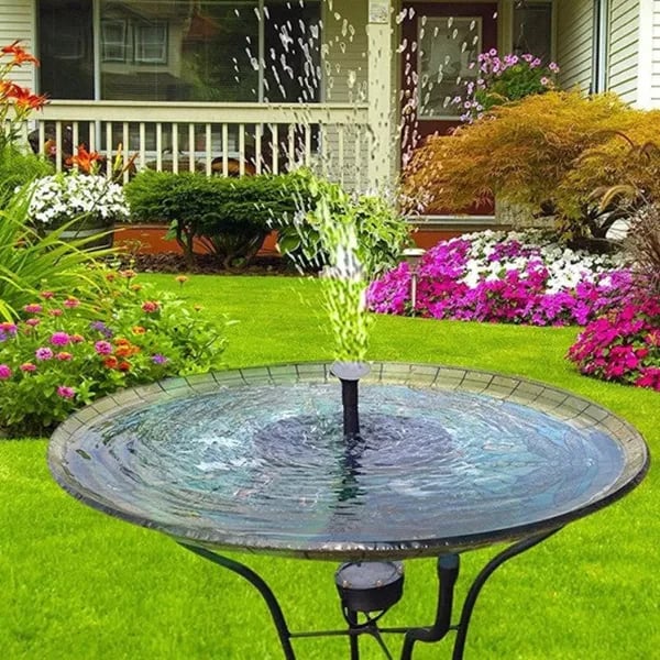 Automatic Solar-Powered Fountain