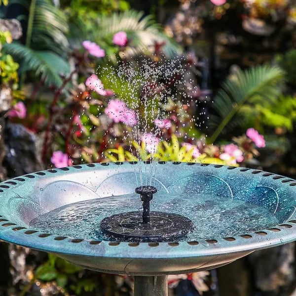 Automatic Solar-Powered Fountain