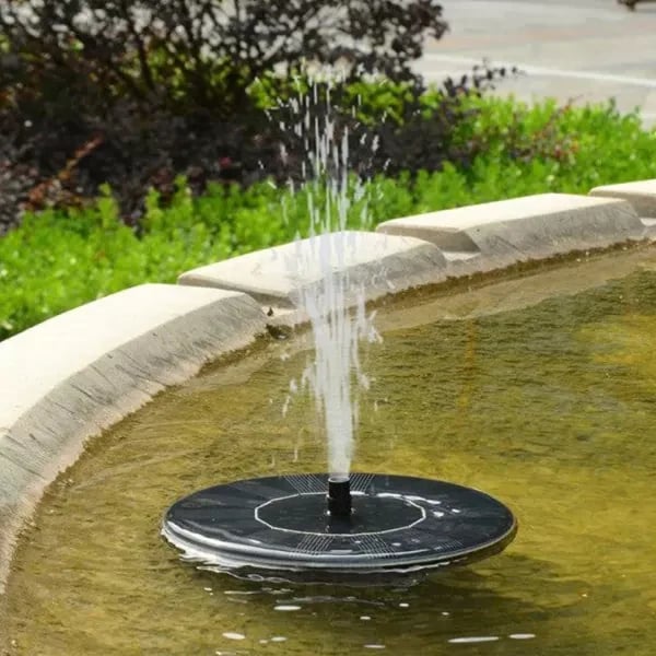 Automatic Solar-Powered Fountain