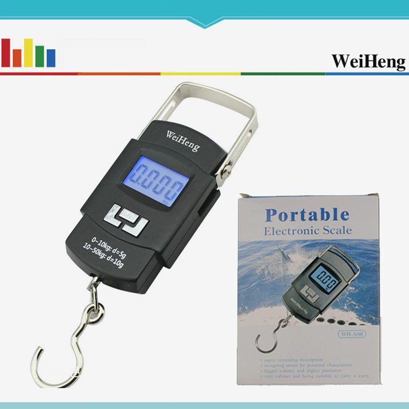 ⚖️ Portable Digital Luggage Scale with Hook – Precise, Compact & Easy to Use – Avoid Costly Overweight Fees 🧳 ✈️