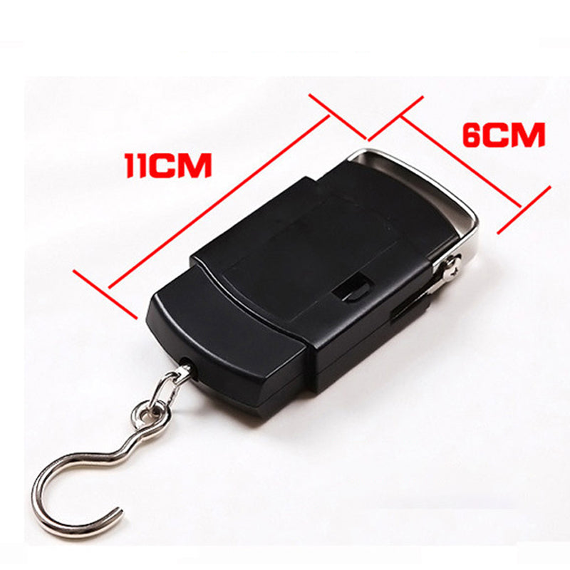 ⚖️ Portable Digital Luggage Scale with Hook – Precise, Compact & Easy to Use – Avoid Costly Overweight Fees 🧳 ✈️