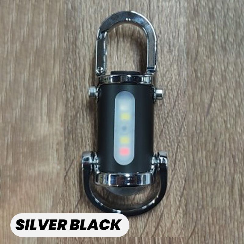 1200LM Mini Keychain Flashlight – Super Bright & Waterproof
