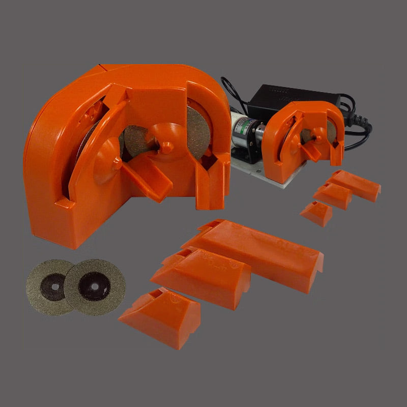 Professional Sharpening Station with Diamond Discs