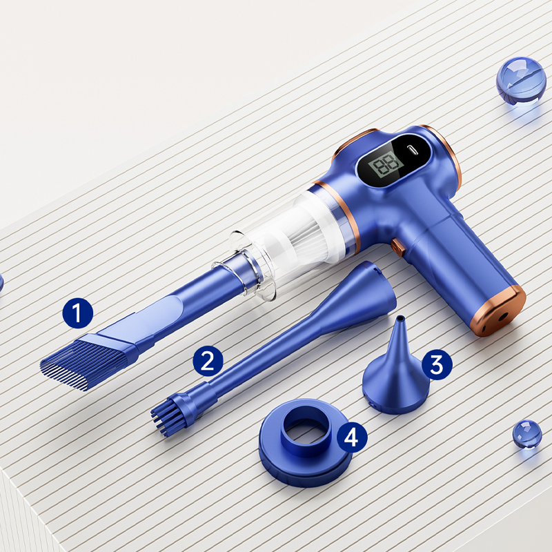 Multifunctional 4-in-1 Handheld Vacuum Cleaner - With Suction & Blower Function