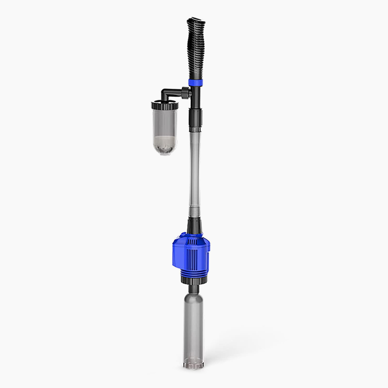 Electric Aquarium Vacuum Cleaner & Water Changer - 3-in-1 Gravel Cleaner - With Filter Function