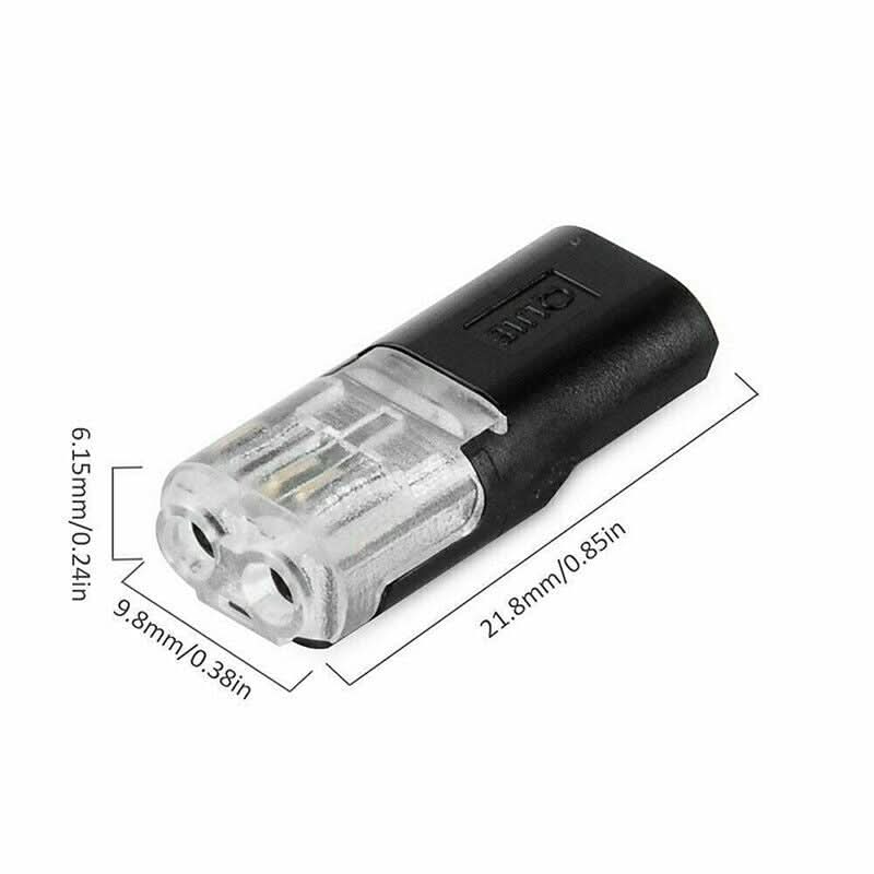 🔌 2-Wire Push-In Wire Connector
